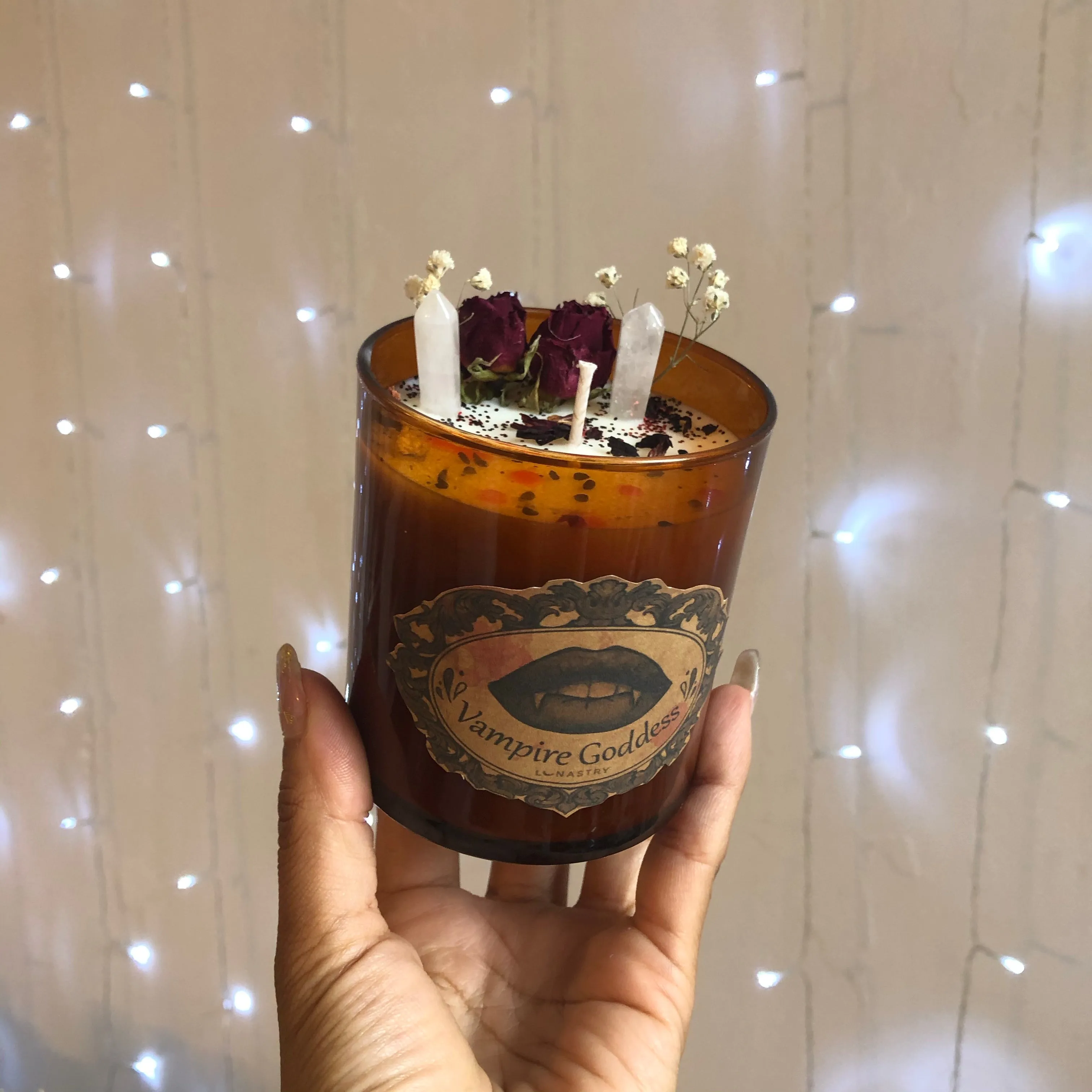 Vampire Goddess Candle