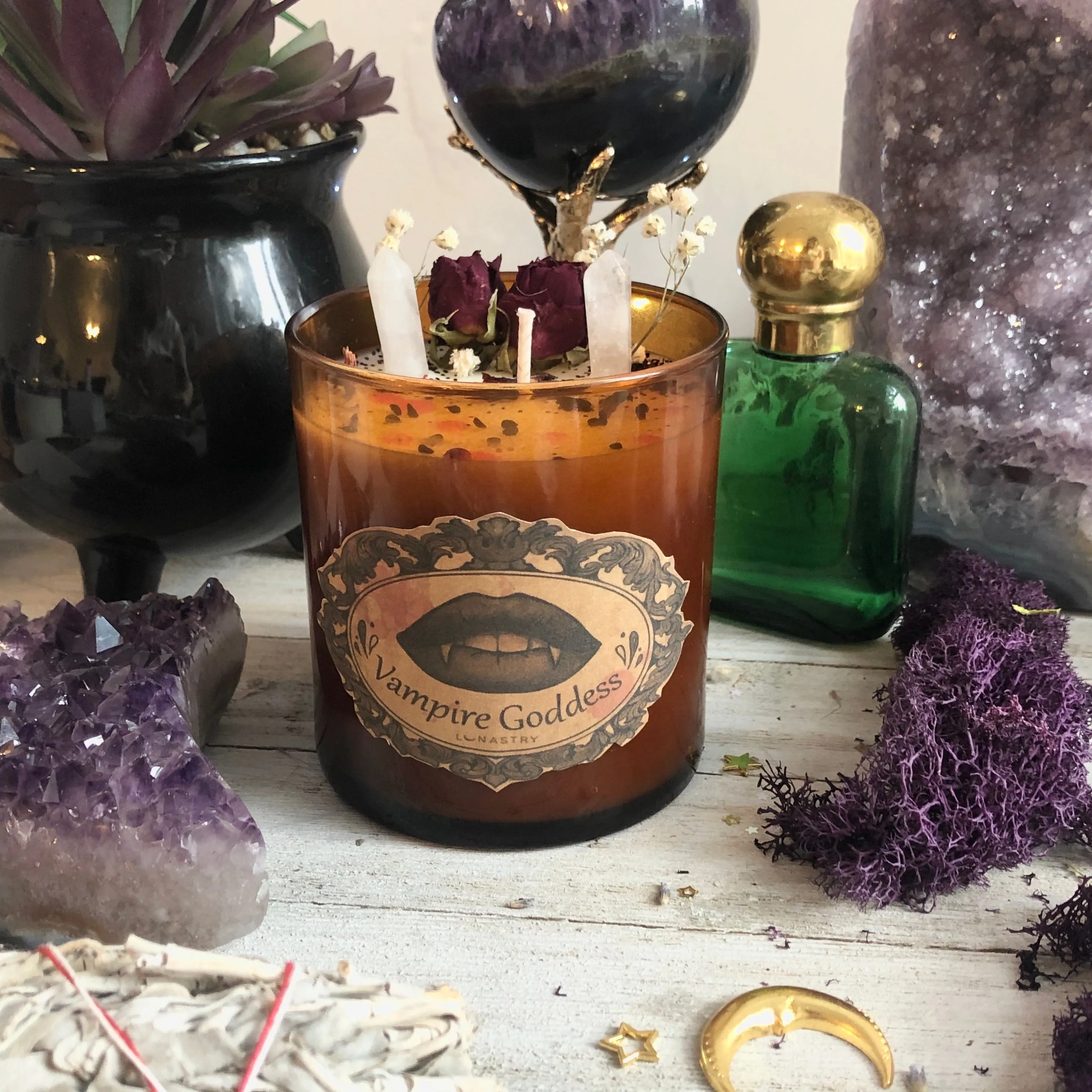 Vampire Goddess Candle