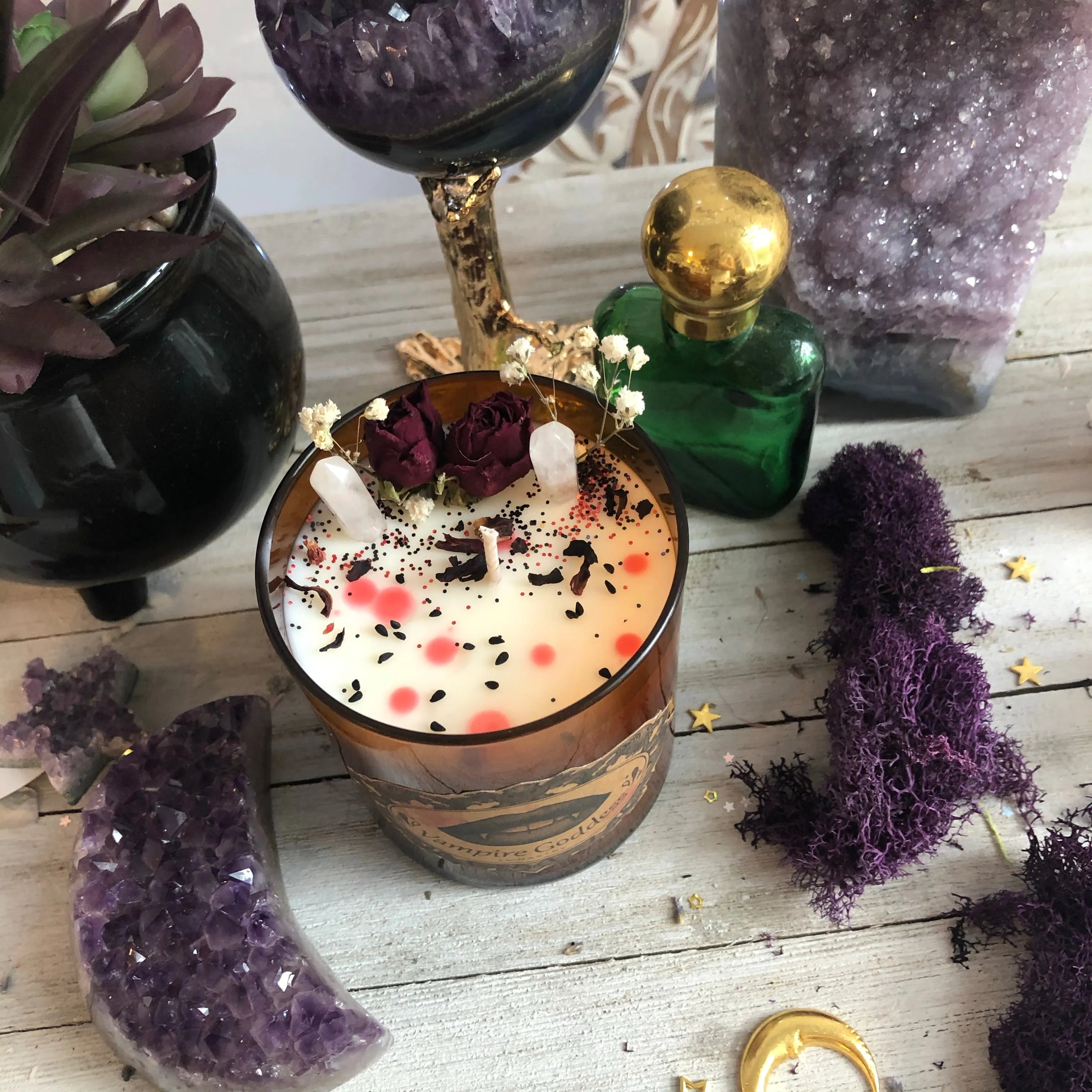 Vampire Goddess Candle