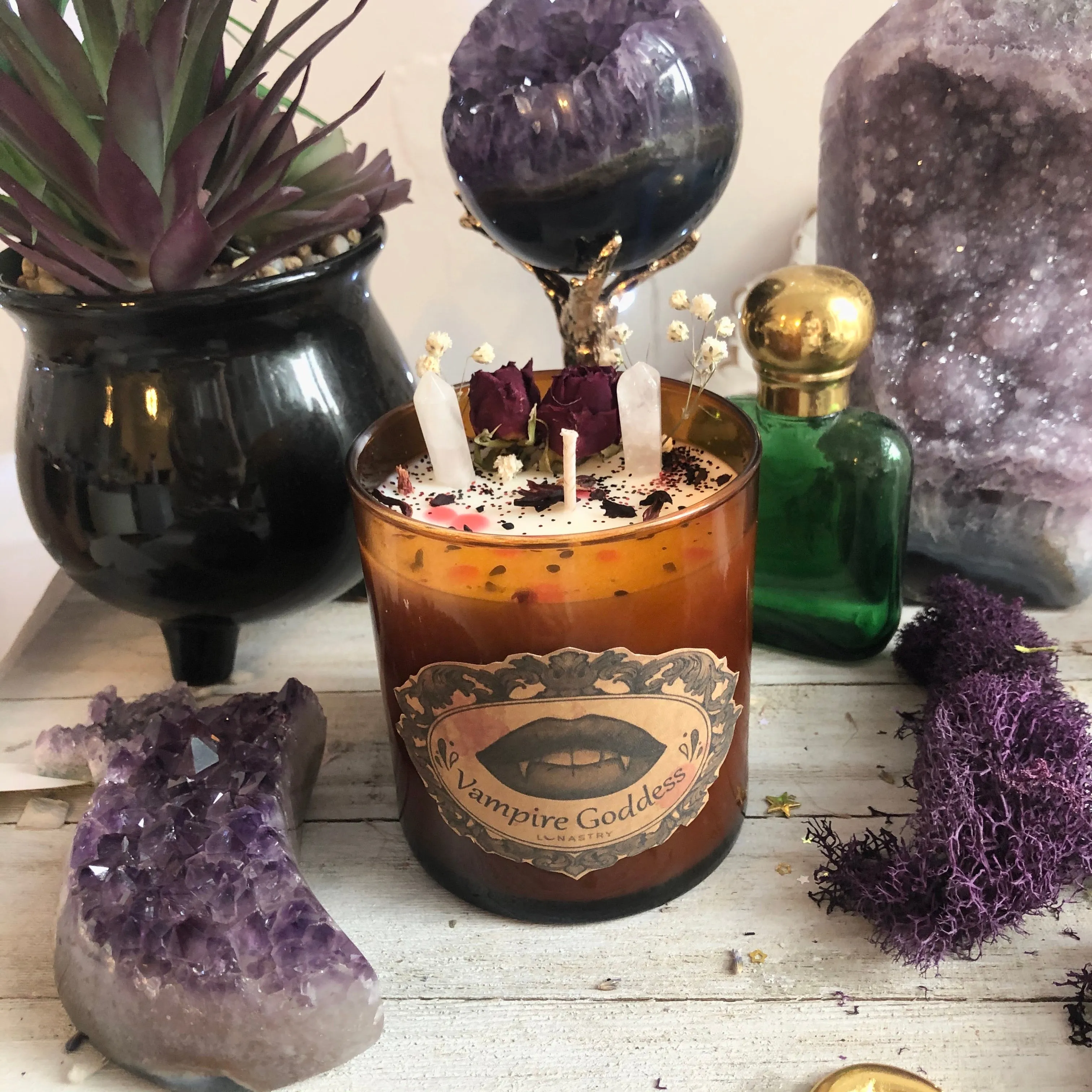 Vampire Goddess Candle