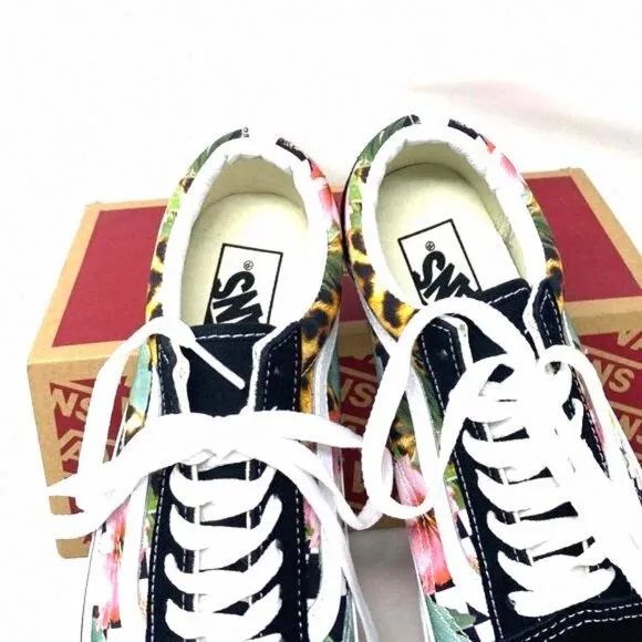 VANS Old Skool Tropical Animal Sneaker Low Canvas VN0A5AO92FB Women Casual Suede