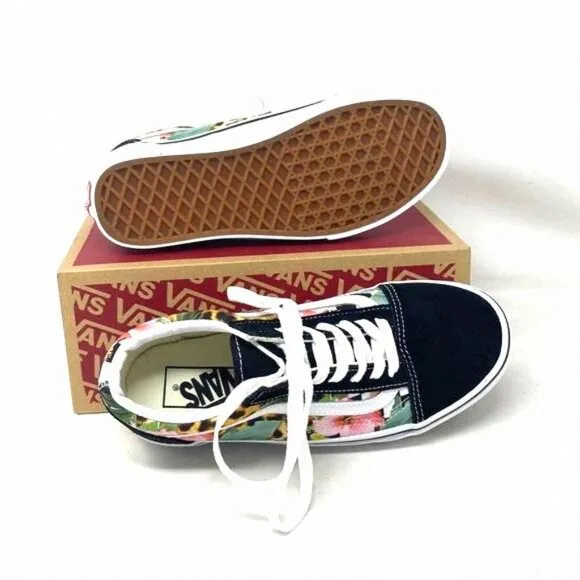 VANS Old Skool Tropical Animal Sneaker Low Canvas VN0A5AO92FB Women Casual Suede