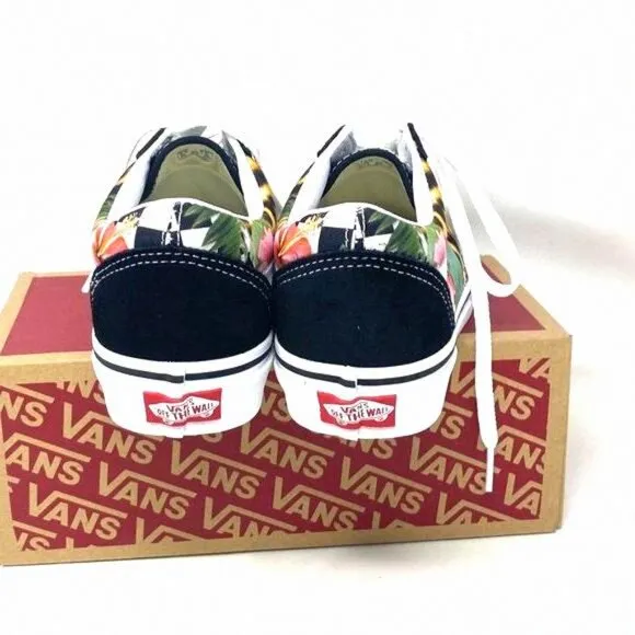 VANS Old Skool Tropical Animal Sneaker Low Canvas VN0A5AO92FB Women Casual Suede
