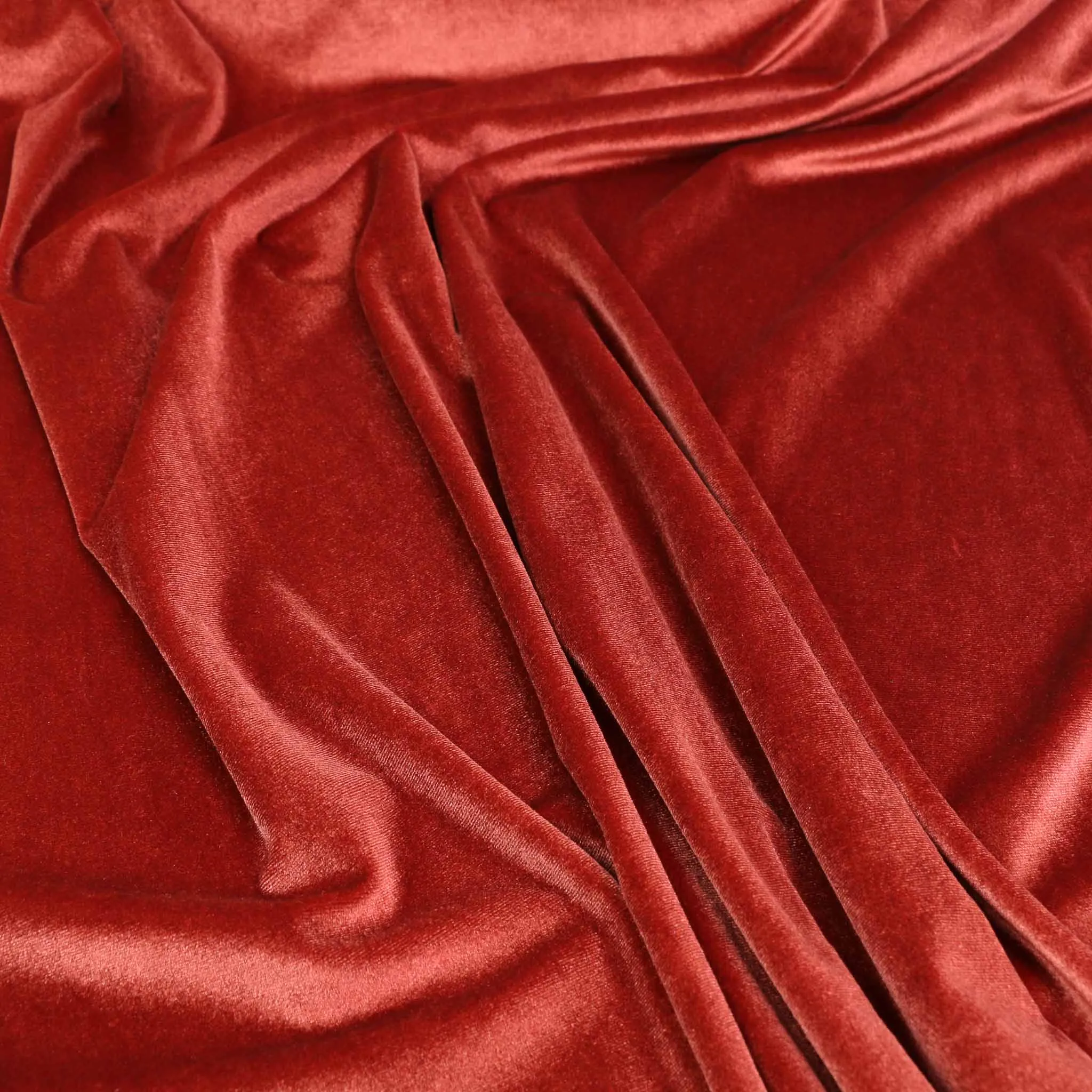 Velour - Terracotta, Dusky pink