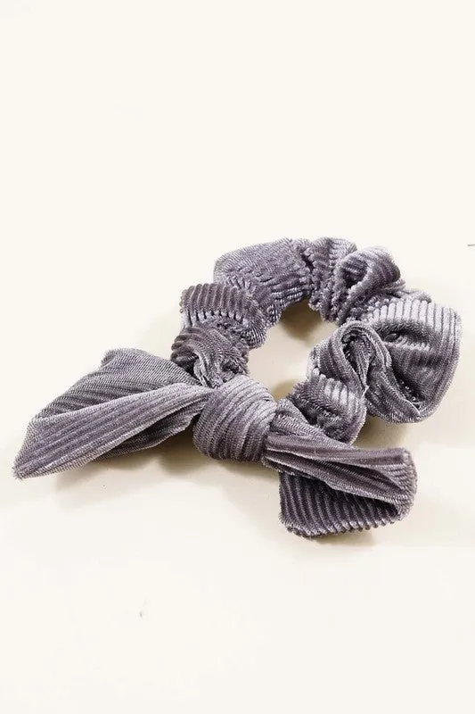 Velvet Bow Scrunchies