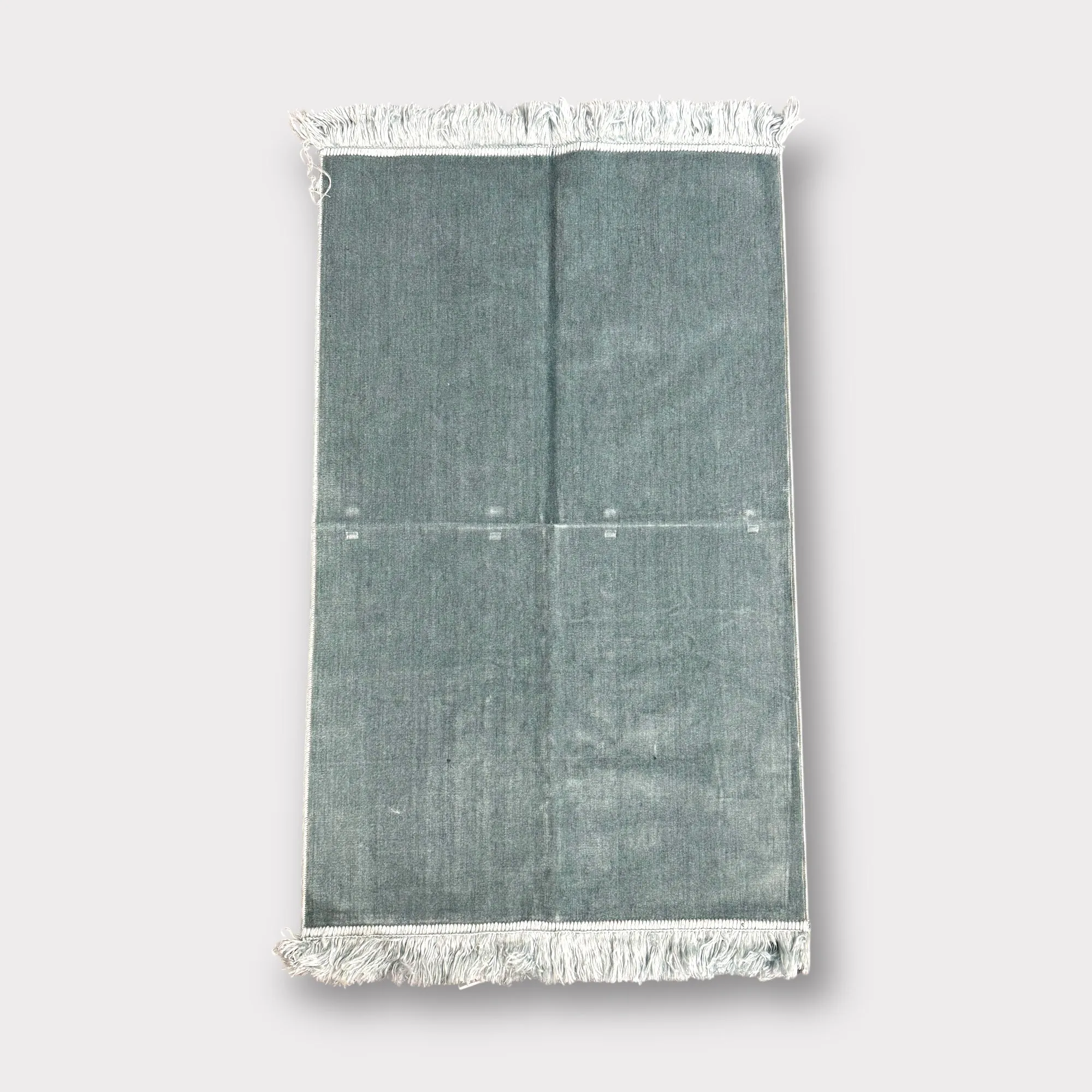 Velvet Grey Prayer Mat
