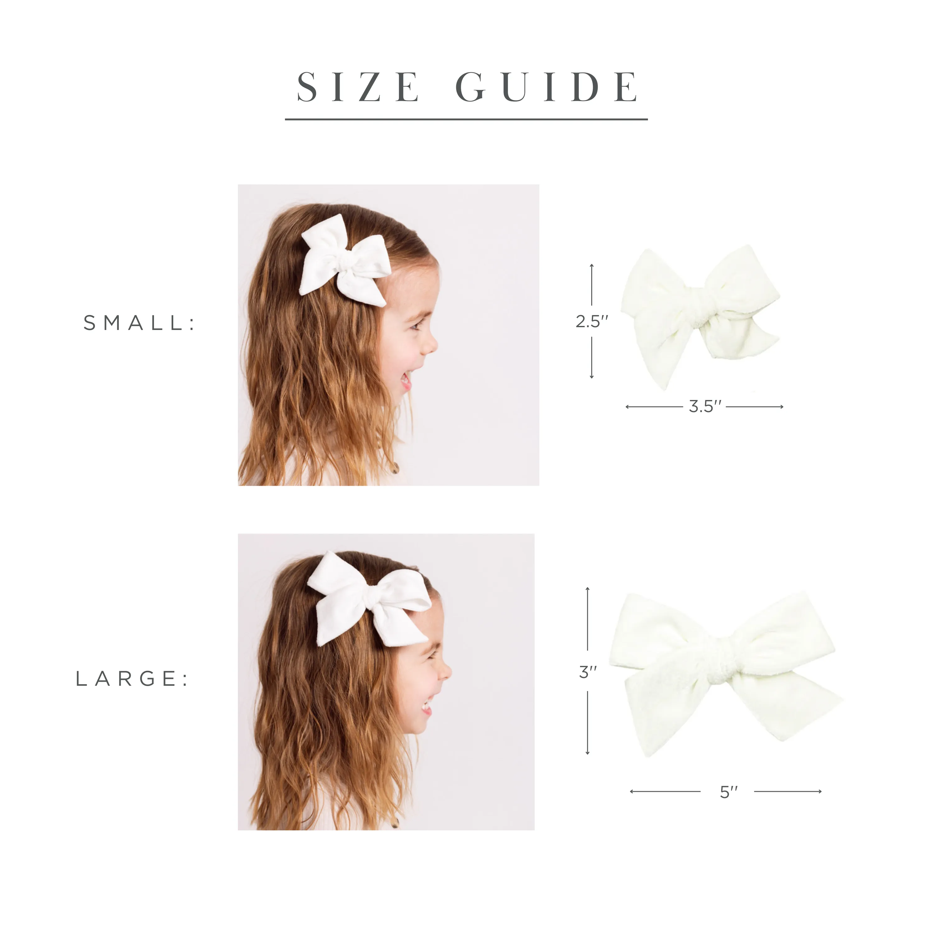 Velvet - Iris Bow Clip