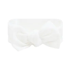Velvet - Ivory Knot Headband