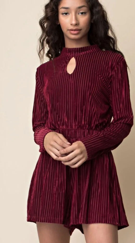 Velvet Romper