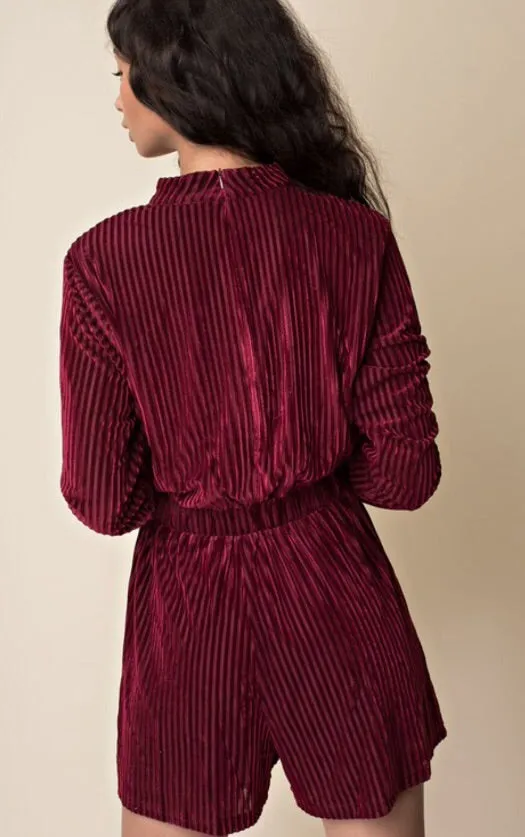 Velvet Romper