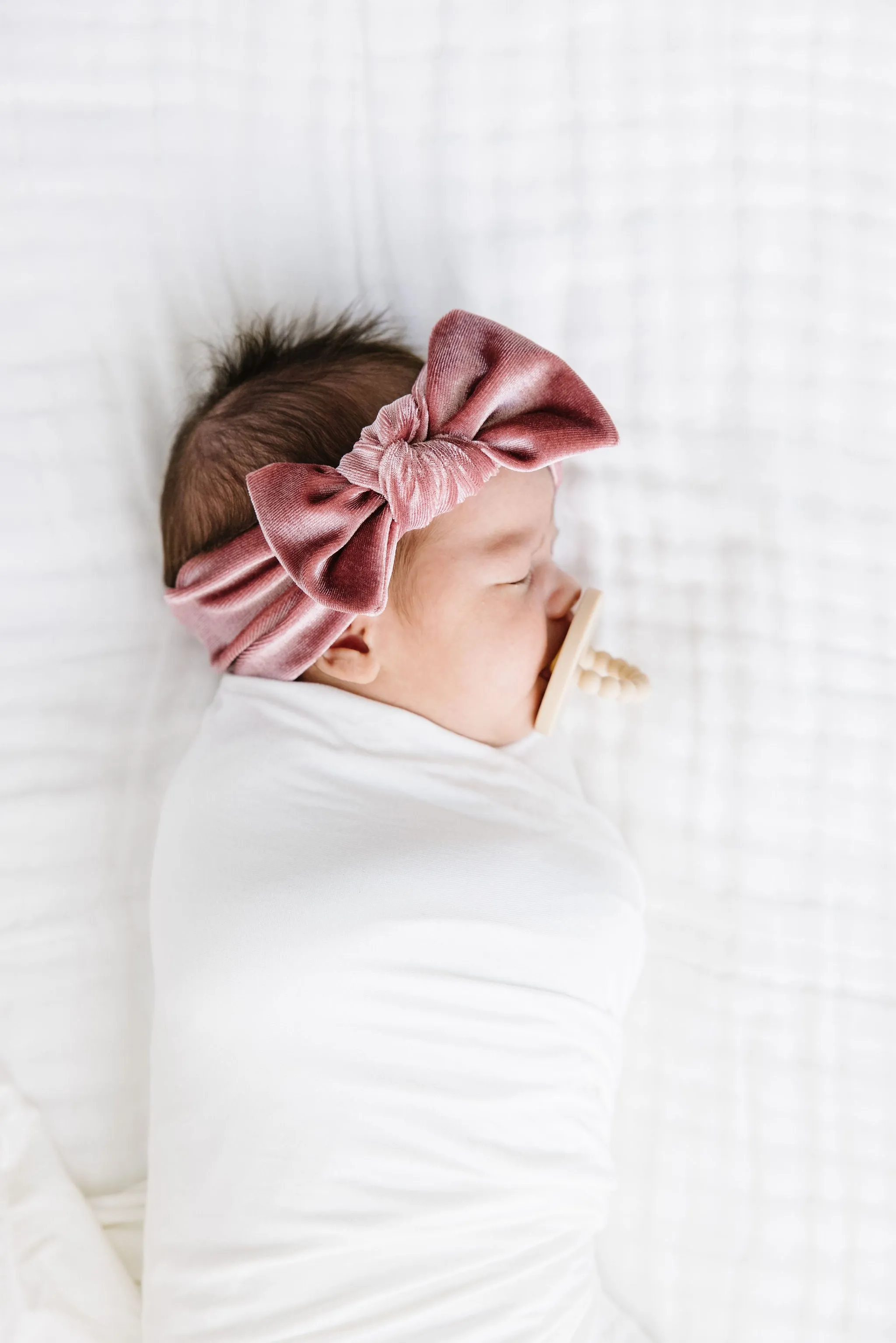 Velvet - Rose Knot Headband