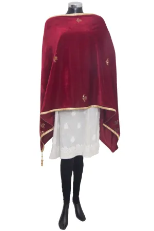 Velvet shawl #fdn1719-191