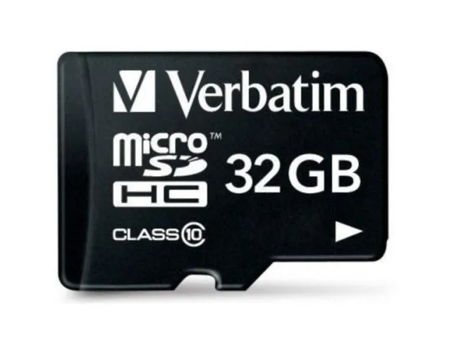 Verbatim 44083 Tarjeta De Memoria Micro Sdhc 32 Gb Con Adaptador Uhsi V10 Clase10
