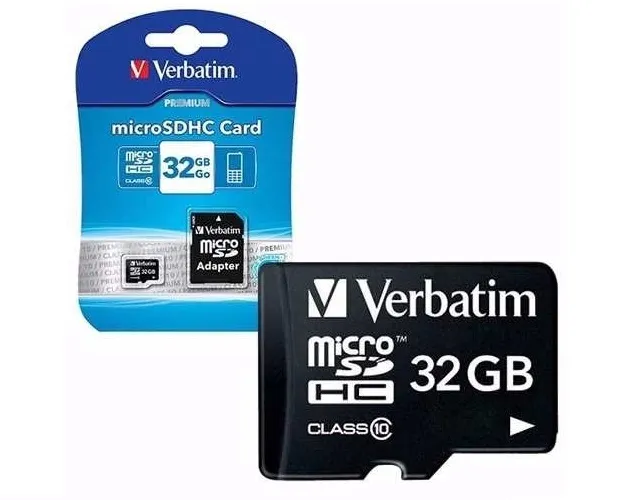 Verbatim 44083 Tarjeta De Memoria Micro Sdhc 32 Gb Con Adaptador Uhsi V10 Clase10
