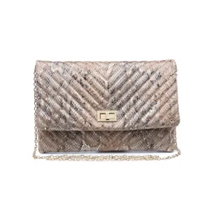 Victoria Snake Clutch