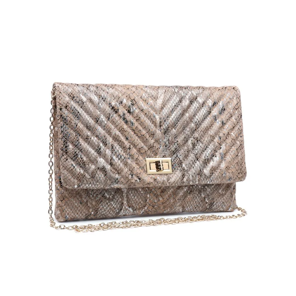 Victoria Snake Clutch