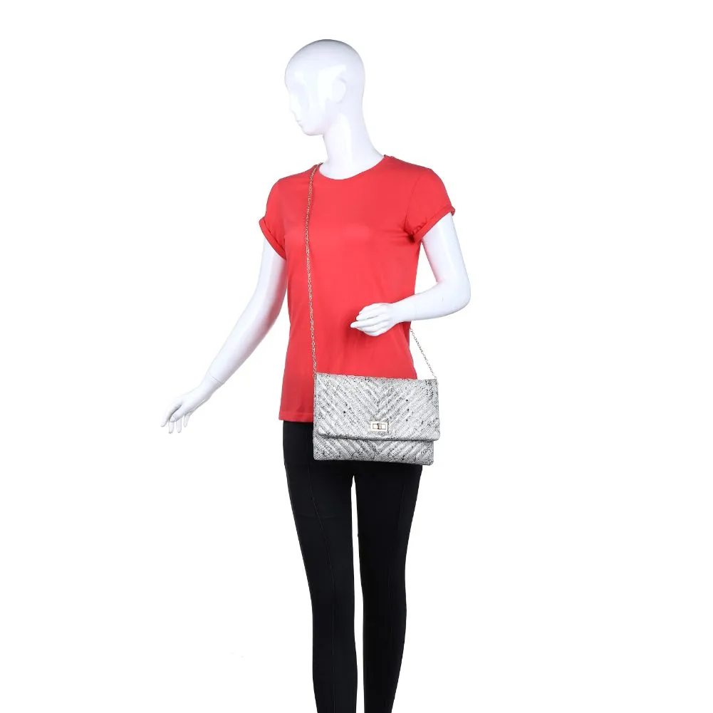 Victoria Snake Clutch