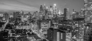 View West from Hopkinson House, Philadelphia