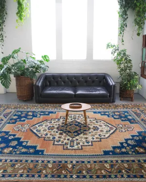Vintage Turkish Taspinar Rug 7'6"x12'5"