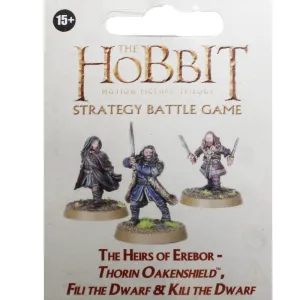 Warhammer World The Hobbit Heirs of Erebor Thorin Fili Kili Dwarf Event