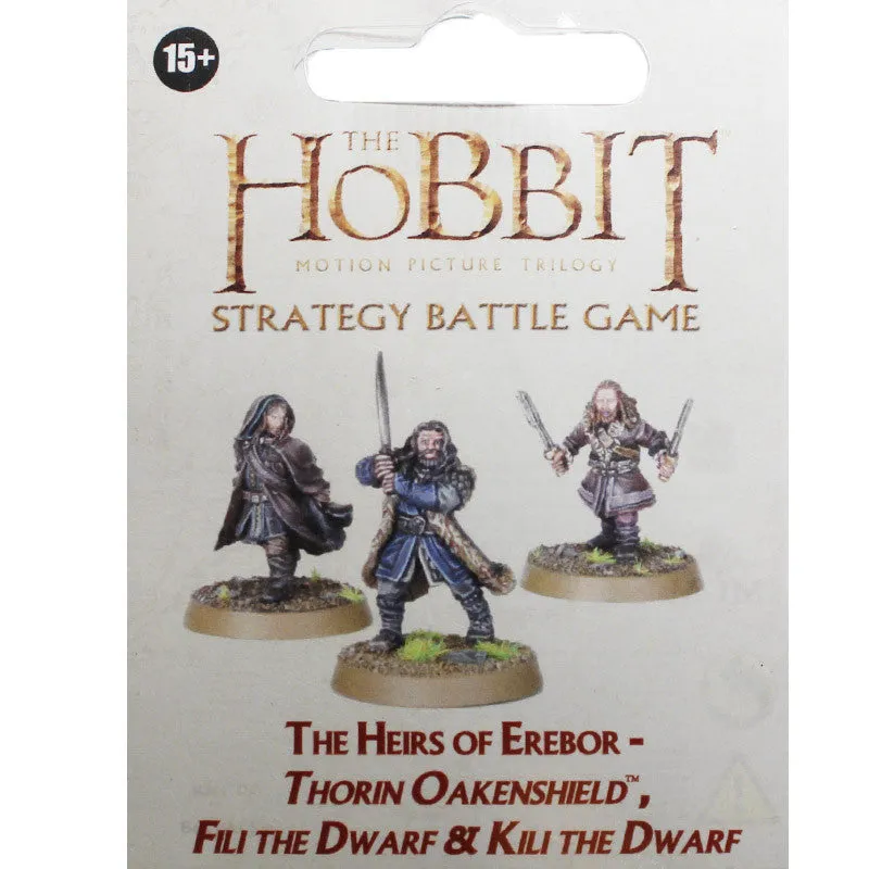 Warhammer World The Hobbit Heirs of Erebor Thorin Fili Kili Dwarf Event