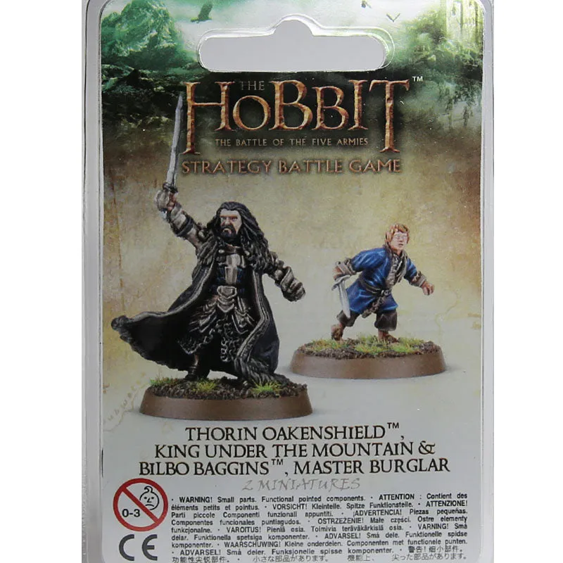 Warhammer World The Hobbit Thorin Oakenshield Bilbo Baggins Master Burglar Event