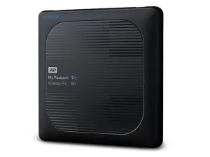 Wd My Passport Wireless Pro, Disco Duro Externo 2.5 Pulg. 4 Tb, Usb 3.0 Negro