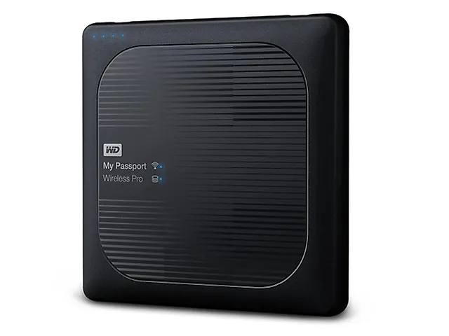 Wd My Passport Wireless Pro, Disco Duro Externo 2.5 Pulg. 4 Tb, Usb 3.0 Negro