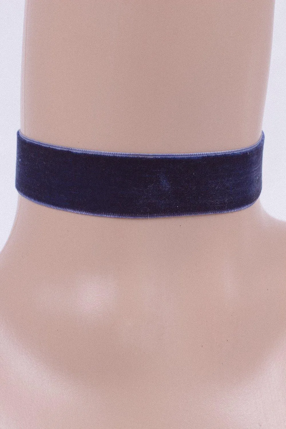 Wide Velvet Choker