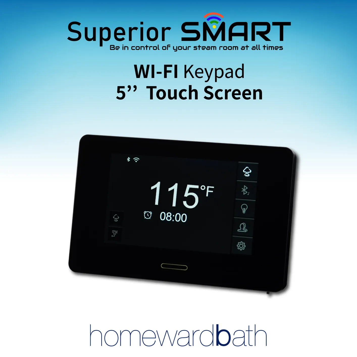 WiFi Superior SMART Steam Shower Generator Kit 24kW