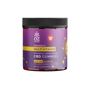 Women's Multi Vitamin CBD Gummies - 33mg