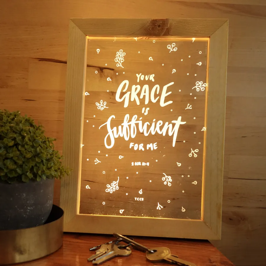 Your Grace Is Sufficient For Me {Night Light}