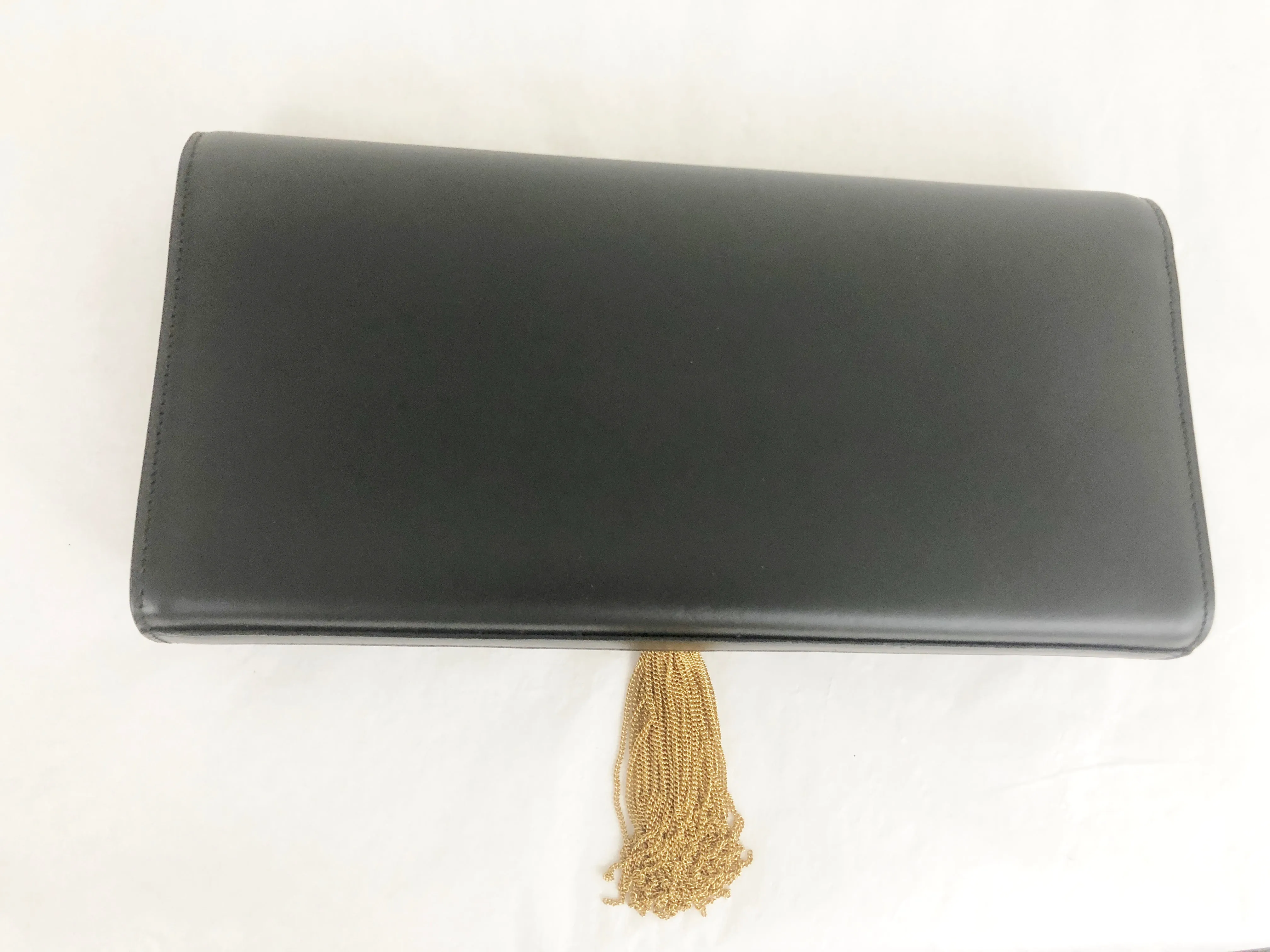 Yves Saint Laurent Cassandre Tassel Clutch
