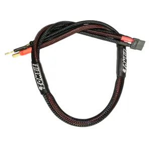 Zombie XT60, 5mm plug 600mm Balance Charging Cable (All Black)